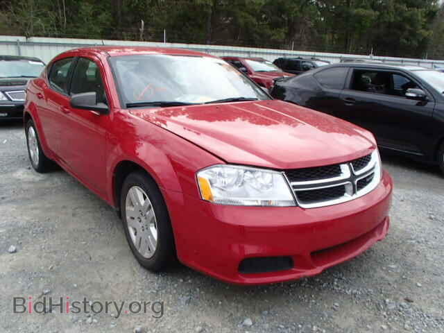 Фотография 1C3CDZAB7DN617818 - DODGE AVENGER 2013