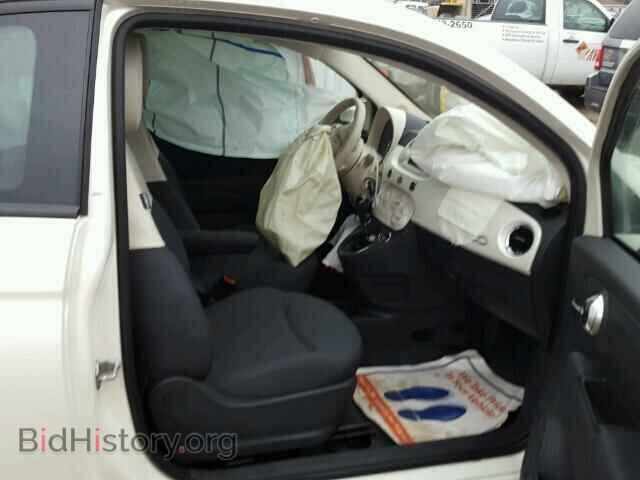 2013 FIAT 500 - VIN: 3C3CFFAR1DT678362 - Фото 5