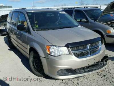 2014 Dodge CARAVAN Grand Cara, beige — VIN 2C4RDGBG7ER335459, Copart