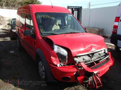 2012 Ford TRANSIT CO, красный — VIN NM0LS6BN9CT111133, Copart