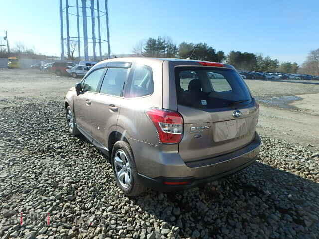 2014 SUBARU FORESTER - VIN: JF2SJAAC7EH425536 - Фото 3