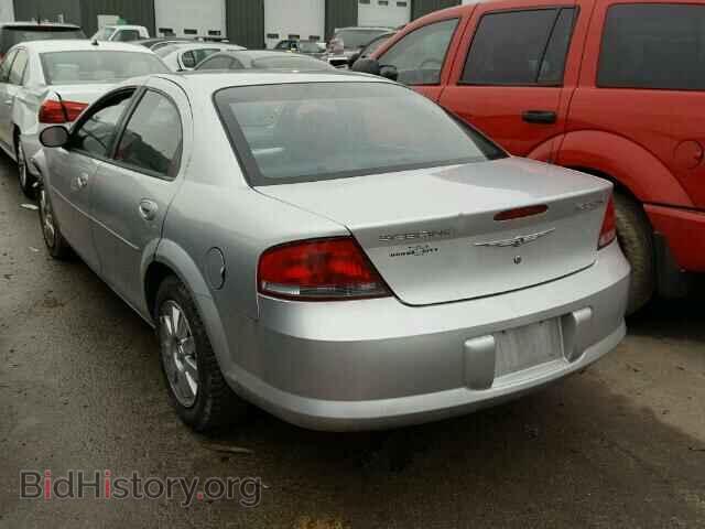 2004 CHRYSLER SEBRING - VIN: 1C3EL56RX4N239231 - Фото 3