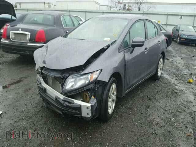 2014 HONDA CIVIC - VIN: 2HGFB2F55EH550754 - Фото 2
