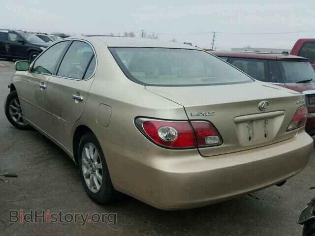 2003 LEXUS ES300 - VIN: JTHBF30G630145343 - Фото 3