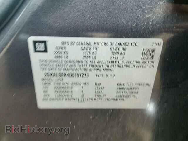 2013 GMC TERRAIN - VIN: 2GKALSEK4D6197273 - Фото 10