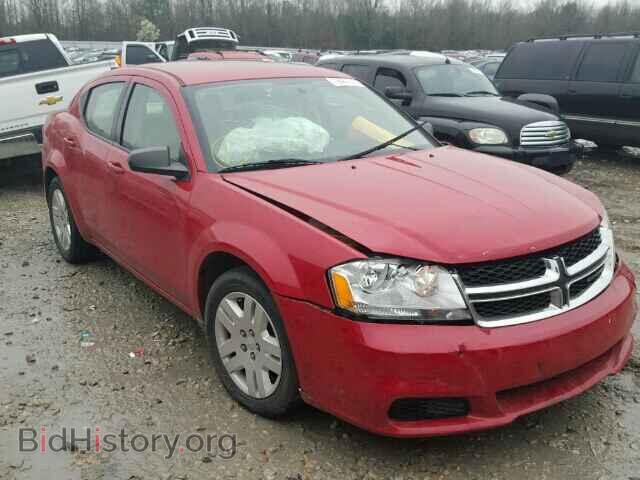 Photo 1C3CDZAB6DN583001 - DODGE AVENGER 2013