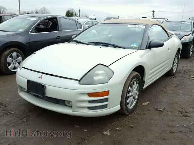 2001 MITSUBISHI ECLIPSE - VIN: 4A3AE45G91E214036 - Photo 2
