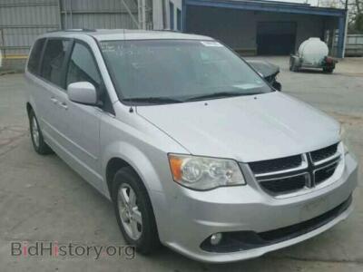 2011 Dodge CARAVAN, серебристый — VIN 2D4RN5DG8BR643950, Copart