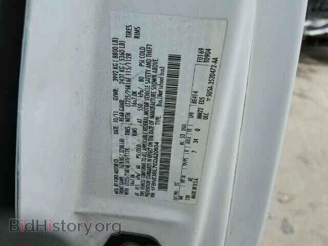 2012 FORD ECONOLINE - VIN: 1FBNE3BL7CDA20604 - Photo 10