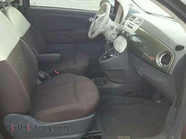 2013 FIAT 500 - VIN: 3C3CFFDR7DT739127 - Фото 5