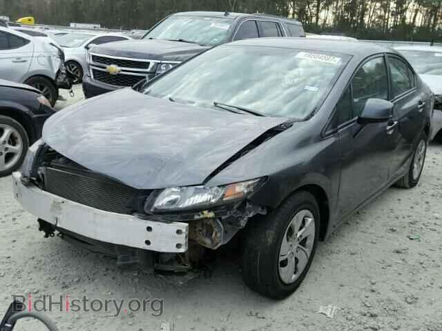 2013 HONDA CIVIC - VIN: 2HGFB2F54DH564336 - Фото 2