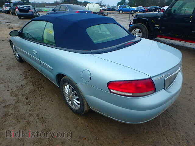 2002 CHRYSLER SEBRING - VIN: 1C3EL65R32N256232 - Фото 3