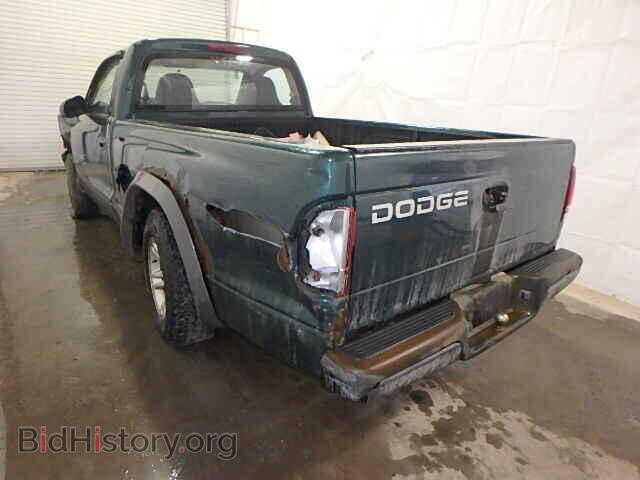 2002 DODGE DAKOTA - VIN: 1B7FL16X22S632436 - Фото 3