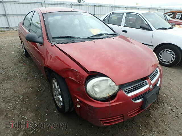 Фотография 1B3ES56C04D644872 - DODGE NEON 2004