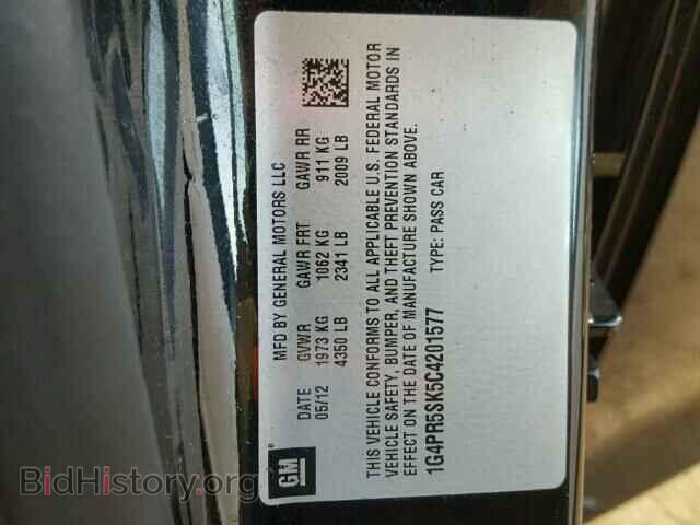 2012 BUICK VERANO - VIN: 1G4PR5SK5C4201577 - Фото 10
