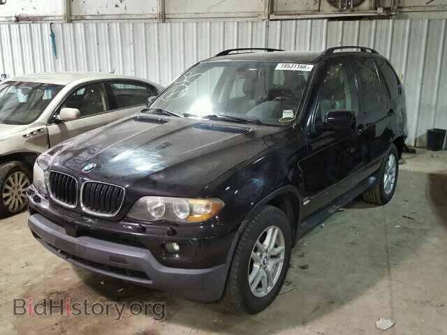 2005 BMW X5 - VIN: 5UXFA13545LY12510 - Фото 2