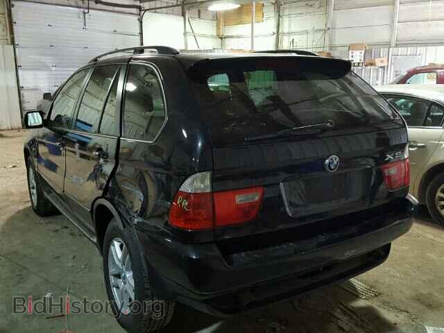 2005 BMW X5 - VIN: 5UXFA13545LY12510 - Фото 3