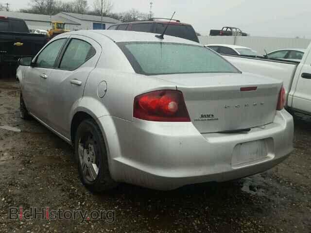 2011 DODGE AVENGER - VIN: 1B3BD4FB1BN537450 - Фото 3