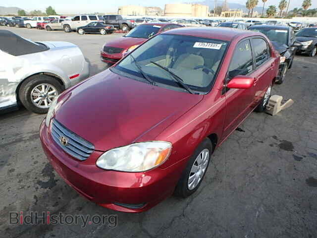 2003 TOYOTA COROLLA - VIN: 2T1BR32E63C079256 - Фото 2