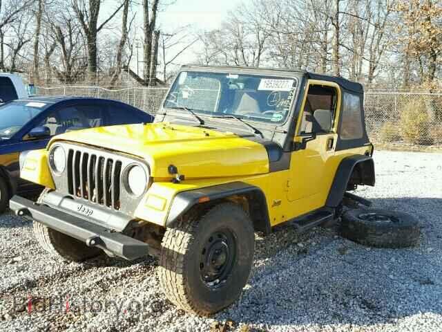2000 JEEP WRANGLER - VIN: 1J4FA29P4YP782206 - Фото 2
