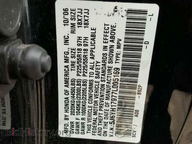 2007 HONDA ELEMENT - VIN: 5J6YH17977L005169 - Фото 10