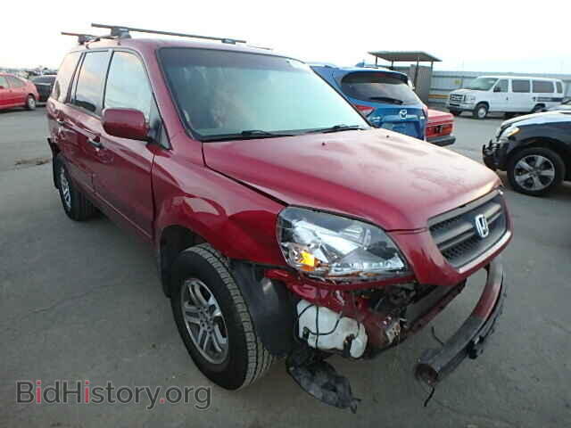 Photo 5FNYF18435B040094 - HONDA PILOT 2005