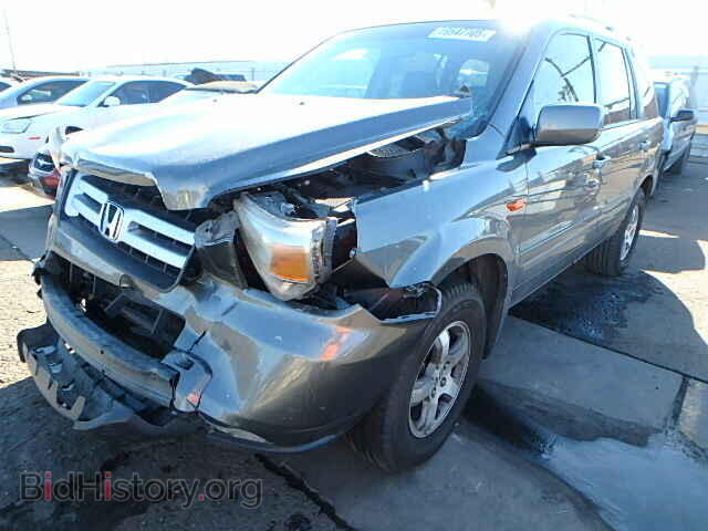 2007 HONDA PILOT - VIN: 2HKYF18557H503608 - Фото 2