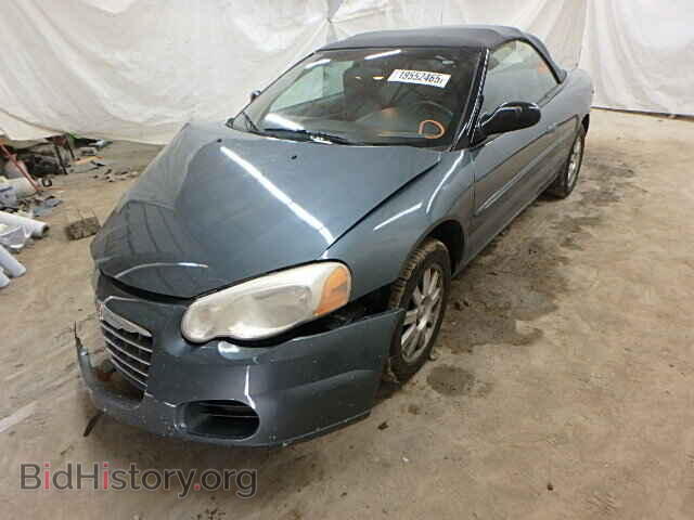 2006 CHRYSLER SEBRING - VIN: 1C3EL75R46N282771 - Фото 2