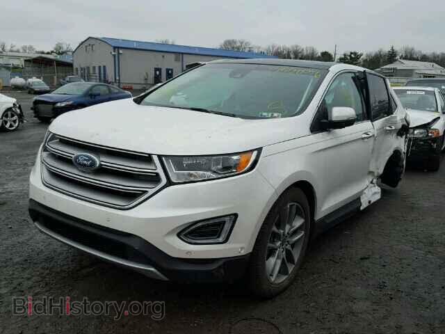 2015 FORD EDGE - VIN: 2FMPK4K91FBB75825 - Фото 2