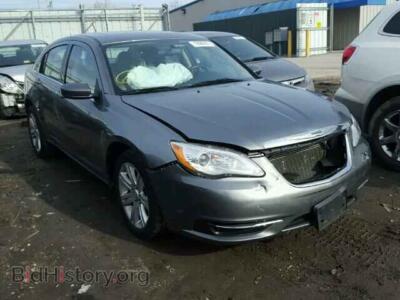 2011 Chrysler 200 200 Tourin, серебристый — VIN 1C3BC1FB7BN606517, Copart