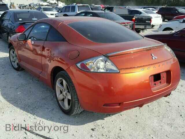 2007 MITSUBISHI ECLIPSE - VIN: 4A3AK24F67E060237 - Фото 3