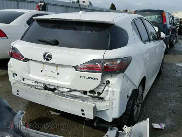 2012 LEXUS CT 200 - VIN: JTHKD5BHXC2060789 - Фото 4