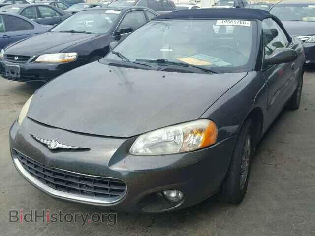 2001 CHRYSLER SEBRING - VIN: 1C3EL65U91N612458 - Фото 2
