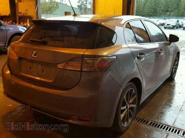 2012 LEXUS CT 200 - VIN: JTHKD5BH1C2111452 - Фото 4