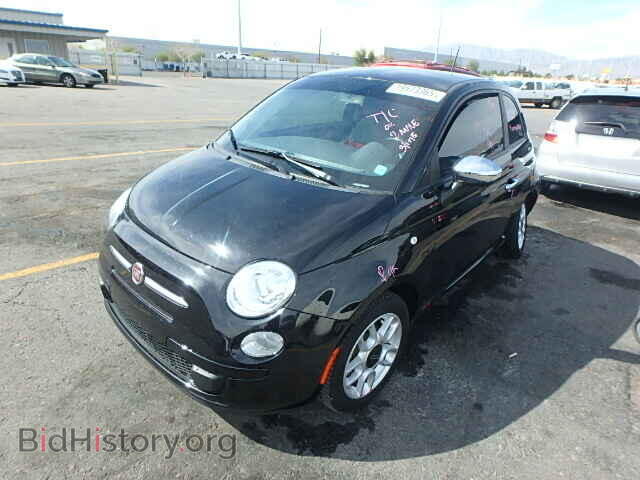 2012 FIAT 500 - VIN: 3C3CFFAR1CT348932 - Фото 2