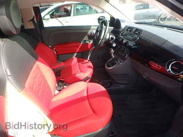 2012 FIAT 500 - VIN: 3C3CFFAR1CT348932 - Фото 5