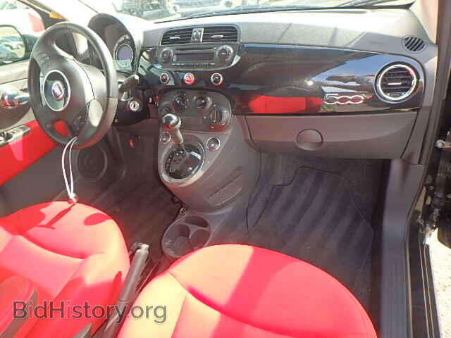 2012 FIAT 500 - VIN: 3C3CFFAR1CT348932 - Фото 9