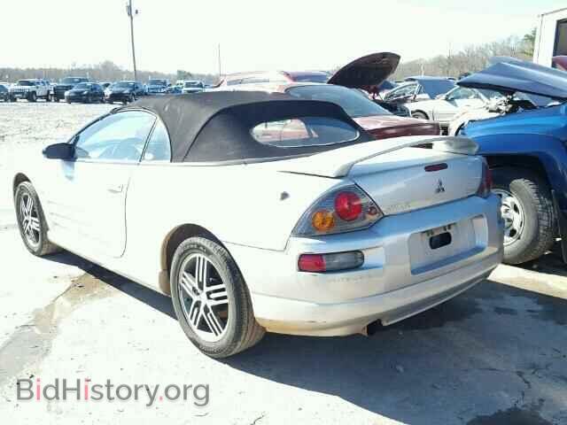2003 MITSUBISHI ECLIPSE - VIN: 4A3AE75H53E052726 - Photo 3