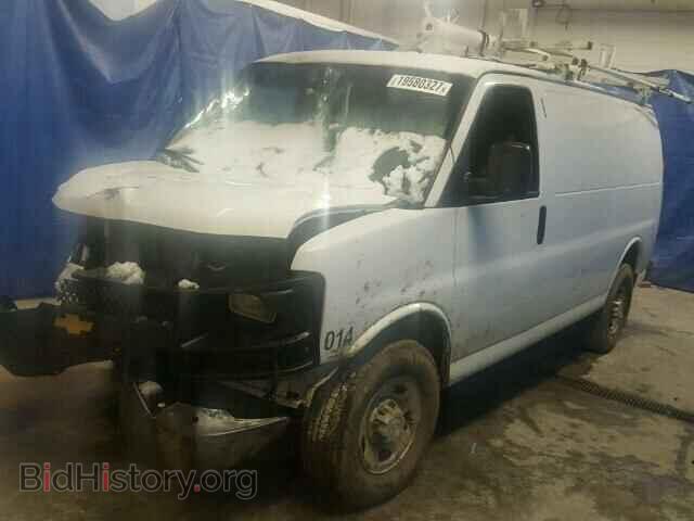 2014 CHEVROLET EXPRESS - VIN: 1GCWGFCAXE1202682 - Фото 2