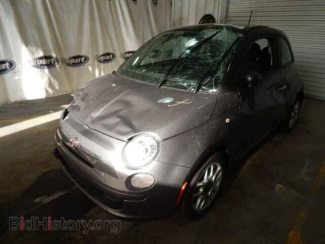 2012 FIAT 500 - VIN: 3C3CFFAR9CT363839 - Фото 2