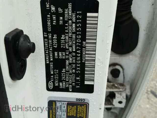 2013 KIA OPTIMA - VIN: 5XXGN4A77DG155121 - Photo 10