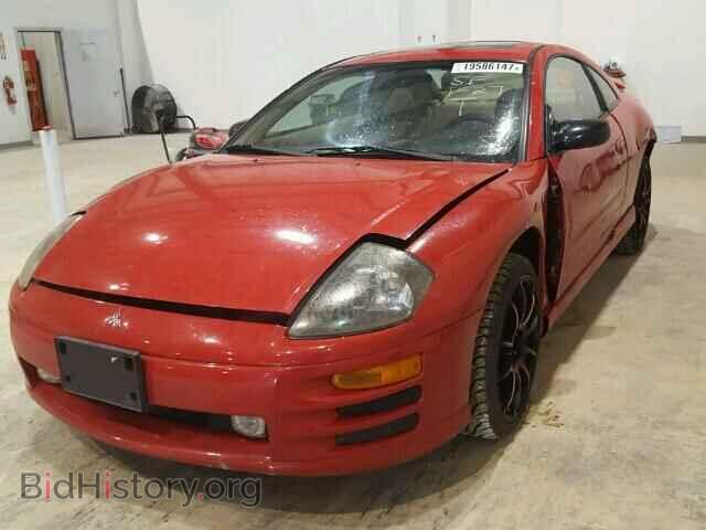 2001 MITSUBISHI ECLIPSE - VIN: 4A3AC84H21E014171 - Photo 2