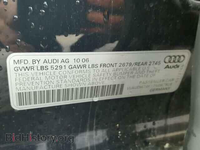 2007 AUDI A6 - VIN: WAUDH74F17N067928 - Фото 10