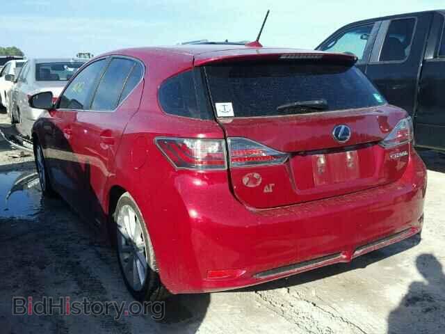 2011 LEXUS CT 200 - VIN: JTHKD5BH5B2005195 - Фото 3