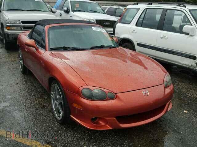 2005 Mazda MIATA Speed Miat (VIN JM1NB354550412743) — фото 1 из 10, Copart, повреждение: днище