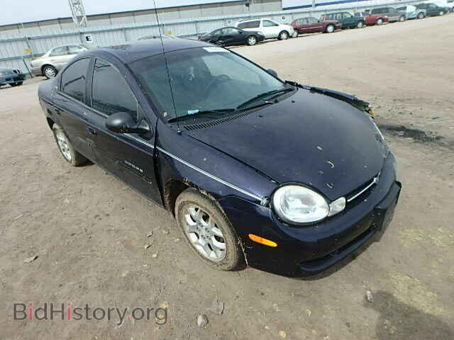 Фотография 1B3ES46C6YD500839 - DODGE NEON 2000