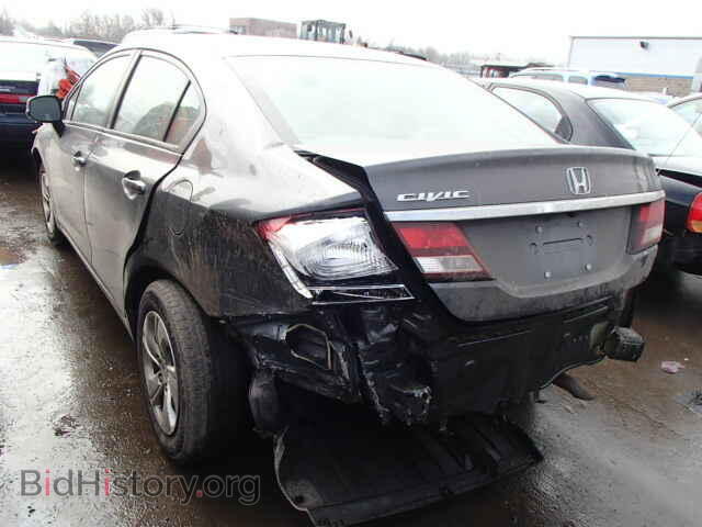 2013 HONDA CIVIC - VIN: 2HGFB2F55DH504484 - Фото 3