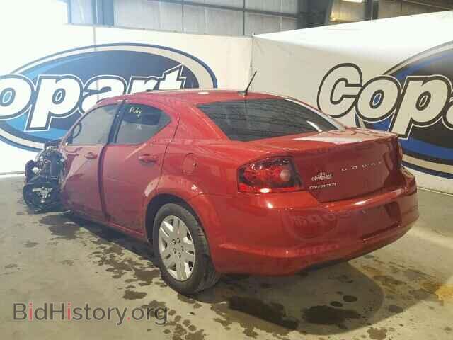 2014 DODGE AVENGER - VIN: 1C3CDZAB5EN110384 - Фото 3
