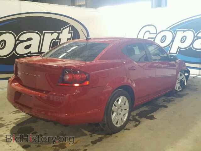 2014 DODGE AVENGER - VIN: 1C3CDZAB5EN110384 - Фото 4