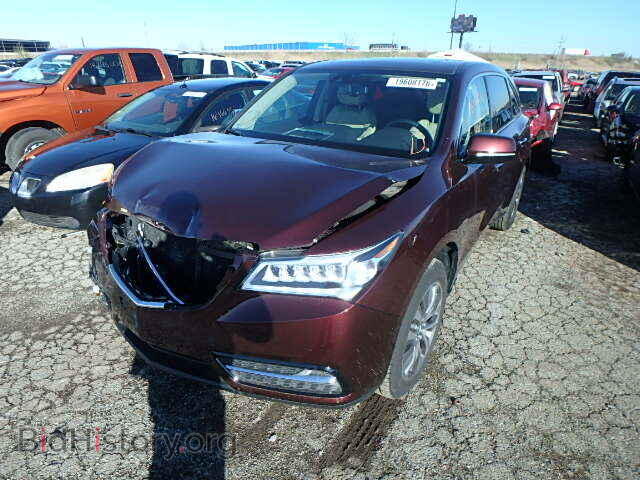 2015 ACURA MDX - VIN: 5FRYD4H6XFB026282 - Фото 2